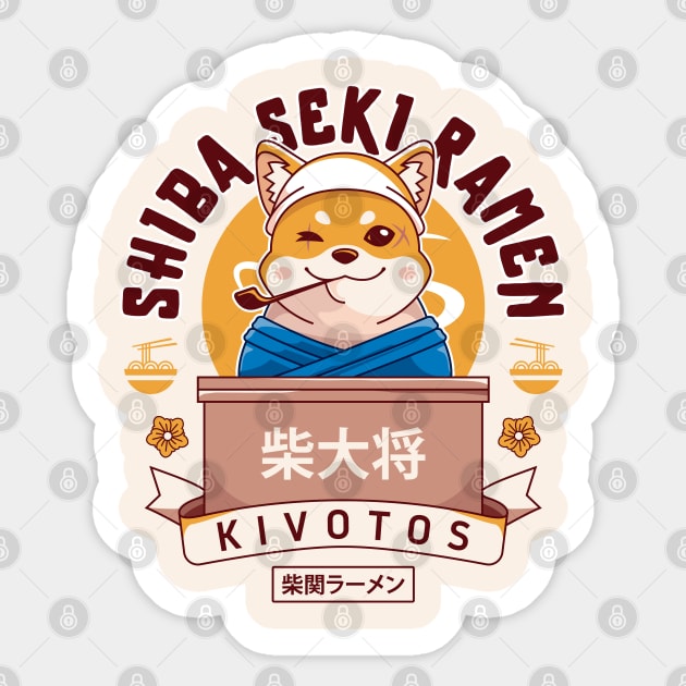 Kivotos Seki Ramen Sticker by Lagelantee